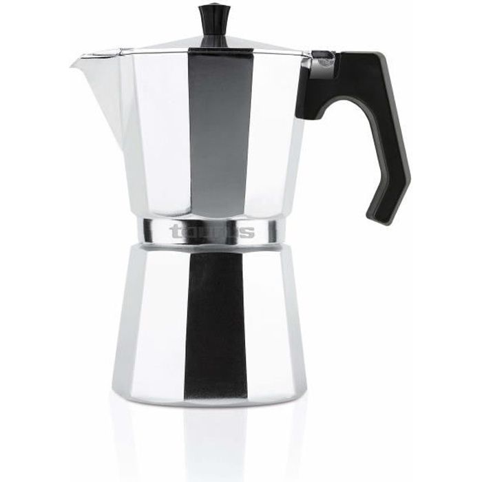 TAURUS Cafetière italienne 9 tasses tous feux sauf induction