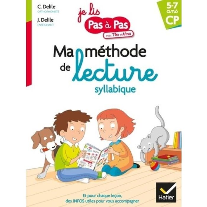 Méthode de lecture syllabique - Téo et Nina - 5-7 ans CP