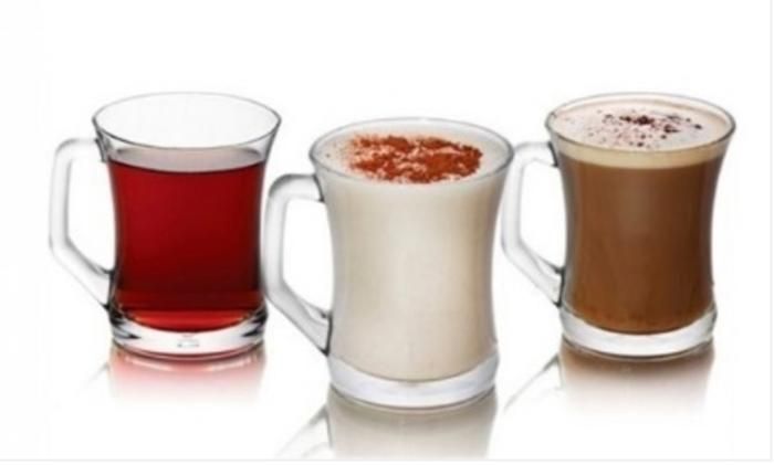 Set 3 verre mug 225cc