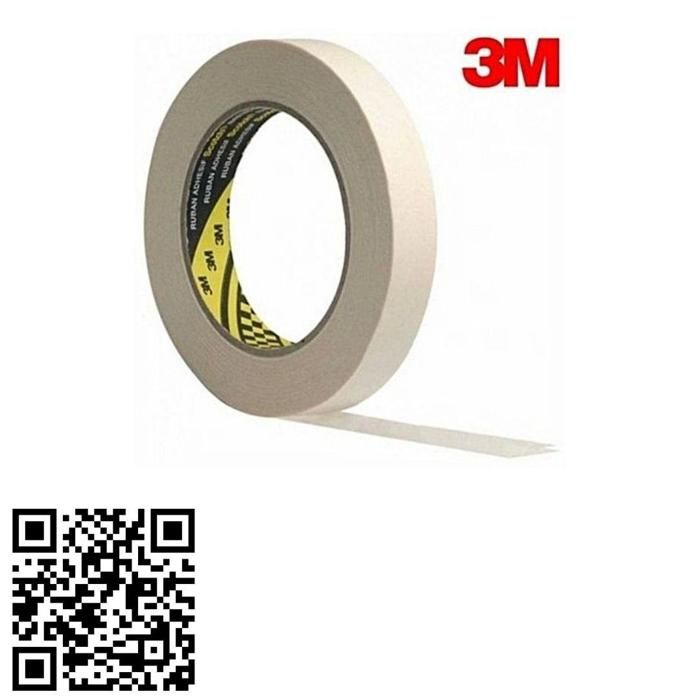 3M (3pcs) Papier Collant Adhésif 18mm pour Masquage et Protection de Peinture sur Toutes Surfaces