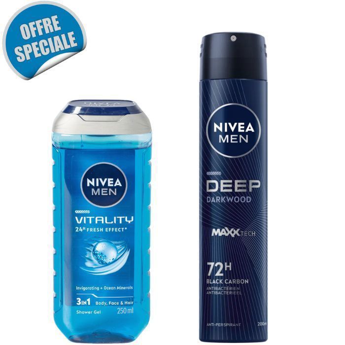 Lot ATO Deep - ATO - Gel Douche - 200 ML - Sans Alcool - Pour Hommes