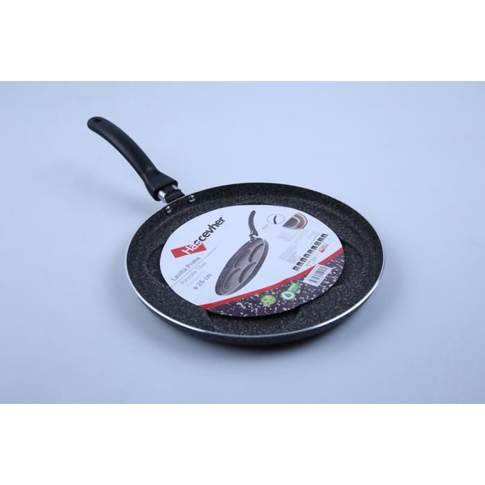 Multicrêpière - HASCEVHER - Lavilla - 26 cm - Granite - Antiadhésif - Tous feux