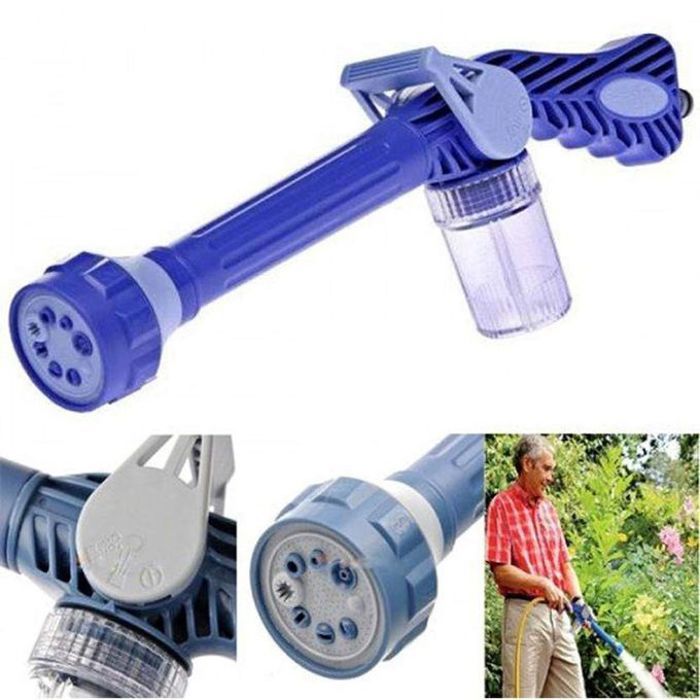 Pistolet de lavage et de nettoyage à pression d'eau avec distributeur de savon.