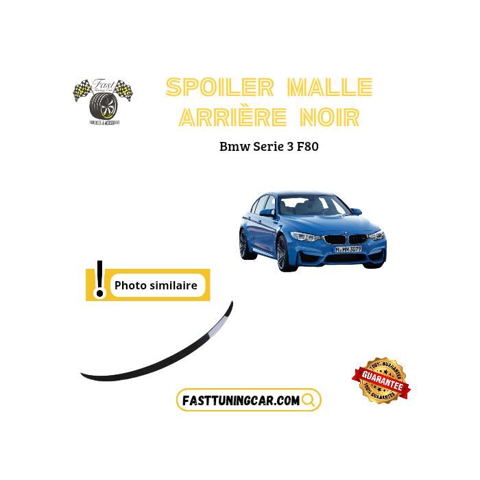 Spoiler arrière noir brillant sunplex pour BMW Série 3 F80