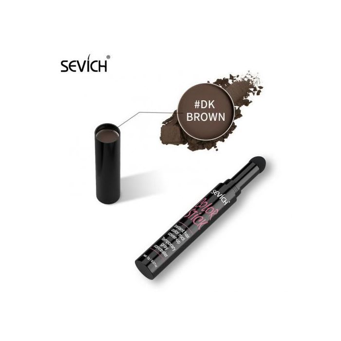 SEVICH Stylo à Poudre D'Ombre pour Cheveux Imperméable Couleur Marron Foncé