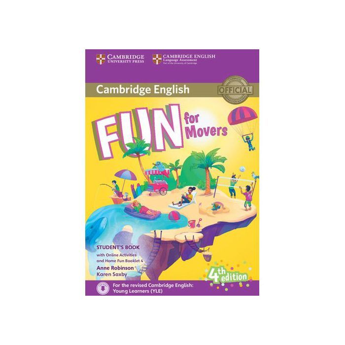 Livre d'exercices - Fun for Starters - Fun for Movers - Éducation - 2018 - Couleur