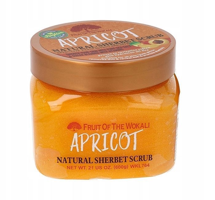 Gommage Corporel - Fruit Of The Wokali - Abricot Bio - 600g - Exfoliant - Hydratant