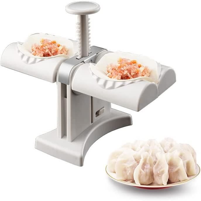 Machine à raviolis automatique - Non spécifié - Double tête - Outil de fabrication - Blanc - 1 pièce