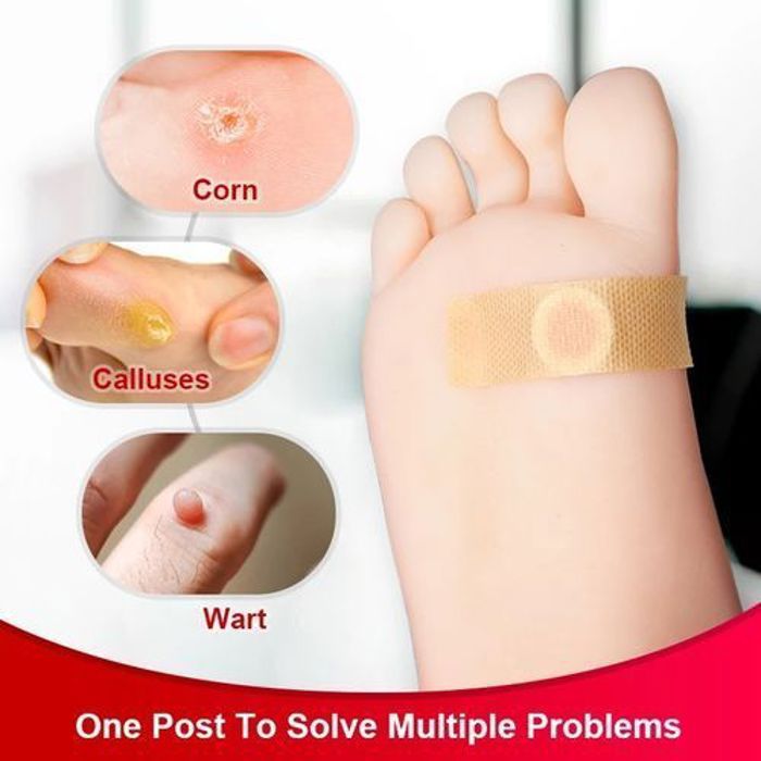 12pcs Autocollants de Soins des Pieds plâtre