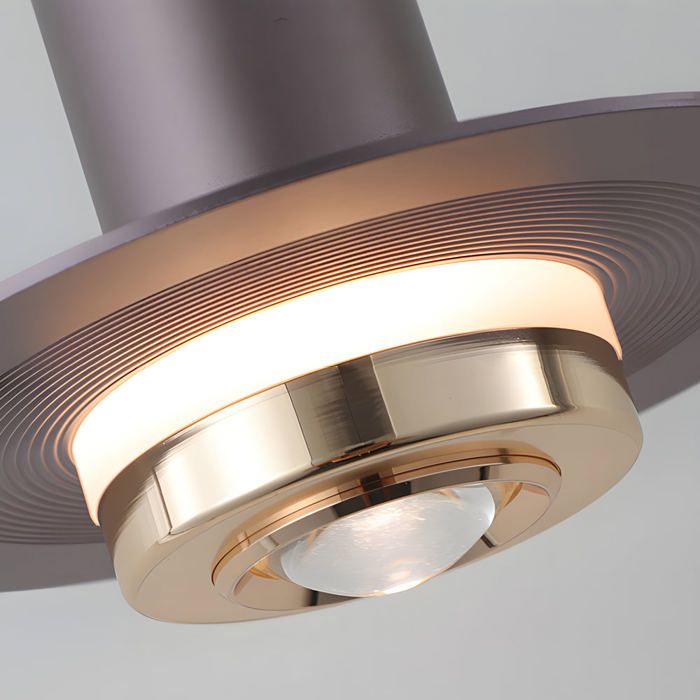 Suspension PureGlow BR : Suspension LED Moderne Minimaliste Cylindrique en Acrylique
