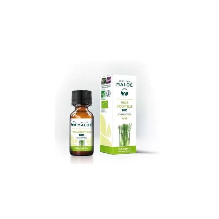Institut Maloé Huile essentielle de citronnelle bio - 10mL - Made in France