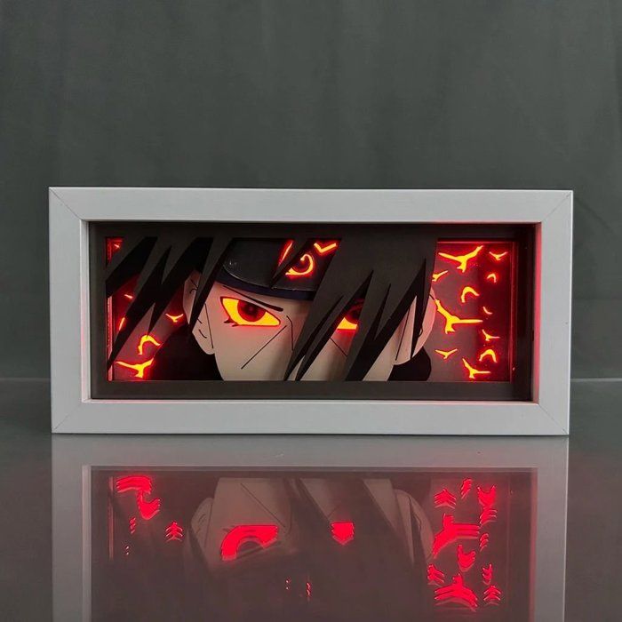 Cadre lumineux décoratif Itachi Uchiha – Naruto