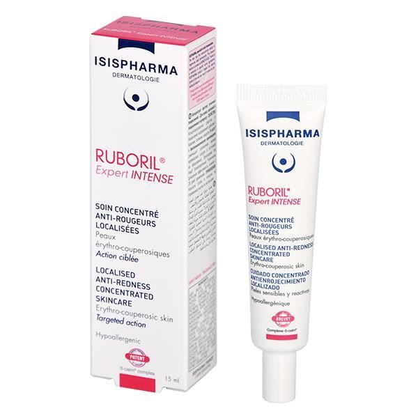 Soin Concentré Anti-Rougeurs - Isispharma - Ruboril Expert Intense - 15ml - Hypoallergénique - Mixte