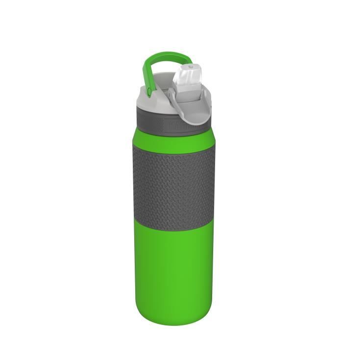 Bouteille Isotherme - KAMBUKKA - 750ml - Grip et Fond Antidérapant - Anti-déversement - Jungle Fever