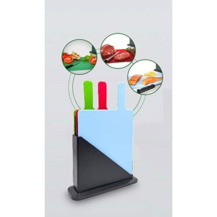 Set de Planche à découper Personnalisable Avec Support En Plastique