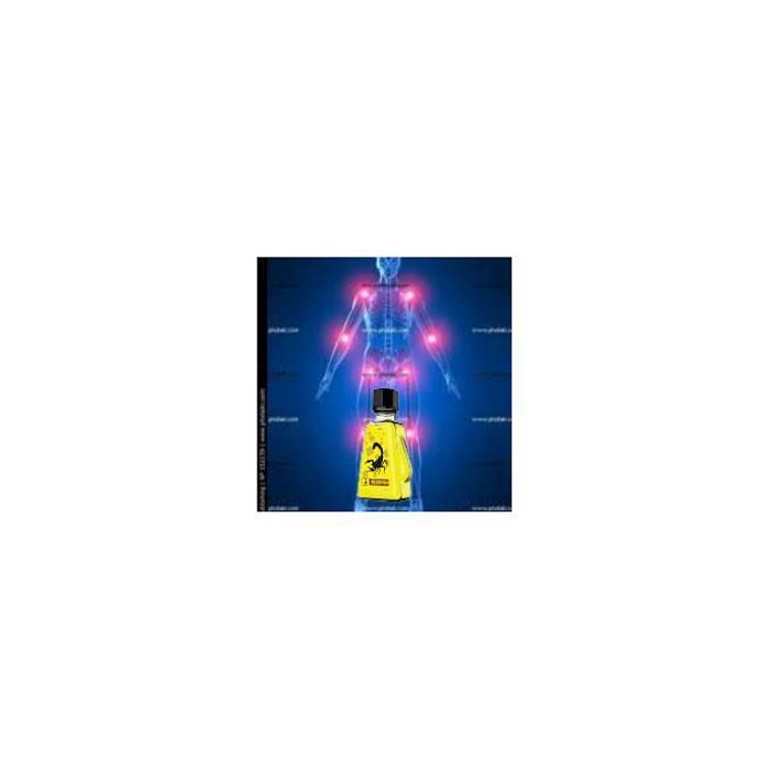 Huile Mentholée - Scorpion - 3ml - Soulagement Maux de Tête - Anti-inflammatoire - Traitement Acné