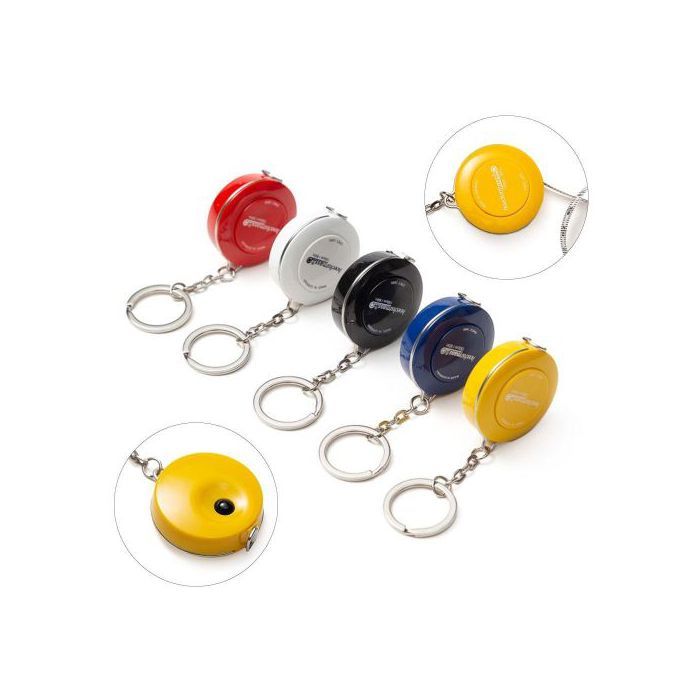 Mini ruban à mesurer - GENERIC - 1.5m - 5 pièces - Rétractable - PVC de haute qualité