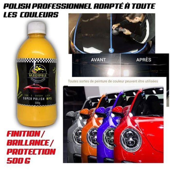 MAGIPRA super polish MP5 polissage lustrage finition brillance tout couleur 500g