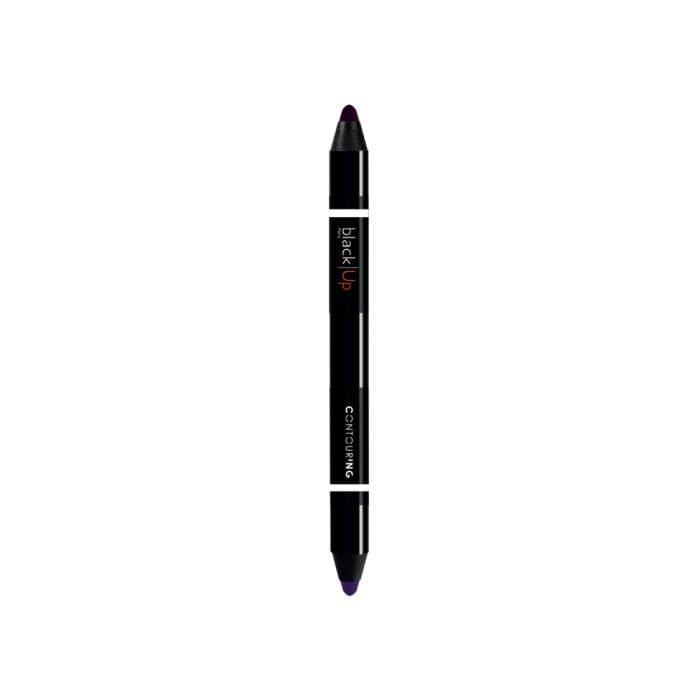 Crayon Lèvres - BLACK UP - Duo Lèvres Ombrées Contouring - 1,35gr x 2 - Waterproof - Peaux mates à foncées