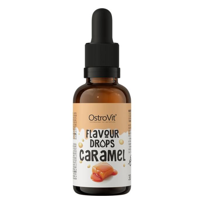 Flavour Drops 30 ml Caramel - Arôme Caramel Délicieux & Sans Sucre