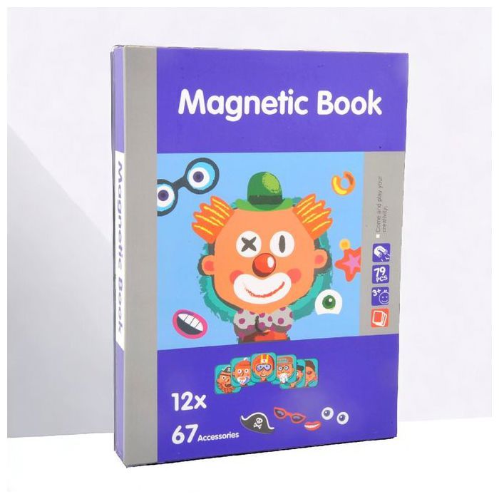 Jouet éducatif - GENERIC - Livre magnétique - 3 ans et plus - Extérieur - Développement de l'imagination