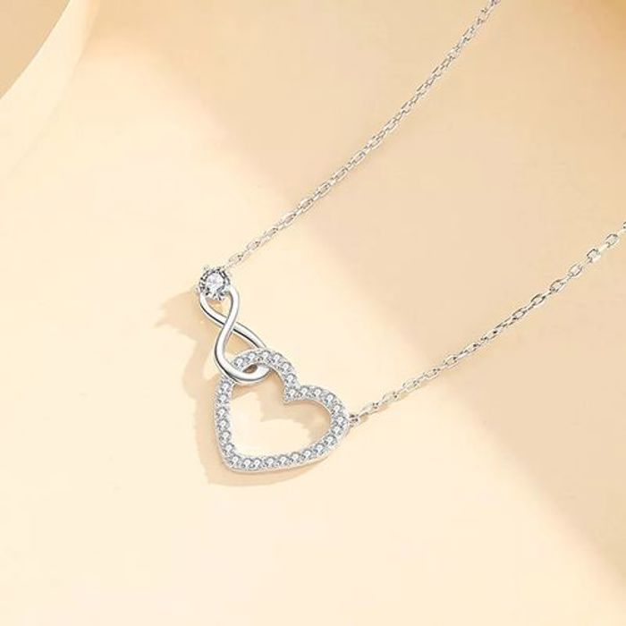 Collier - GENERIC - Pendentif cœur - Métal - Pour femmes - Mode