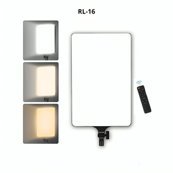 Lampe Kit d'éclairage vidéo LED 16 pouces RL-16