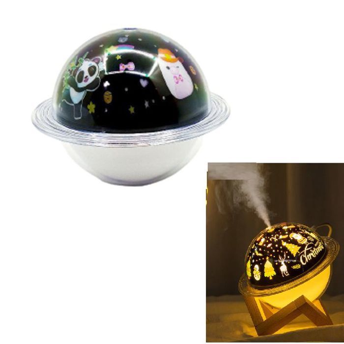 Humidificateur d'air usb ultrasonique diffuseur d'huile essentielle d'arôme led