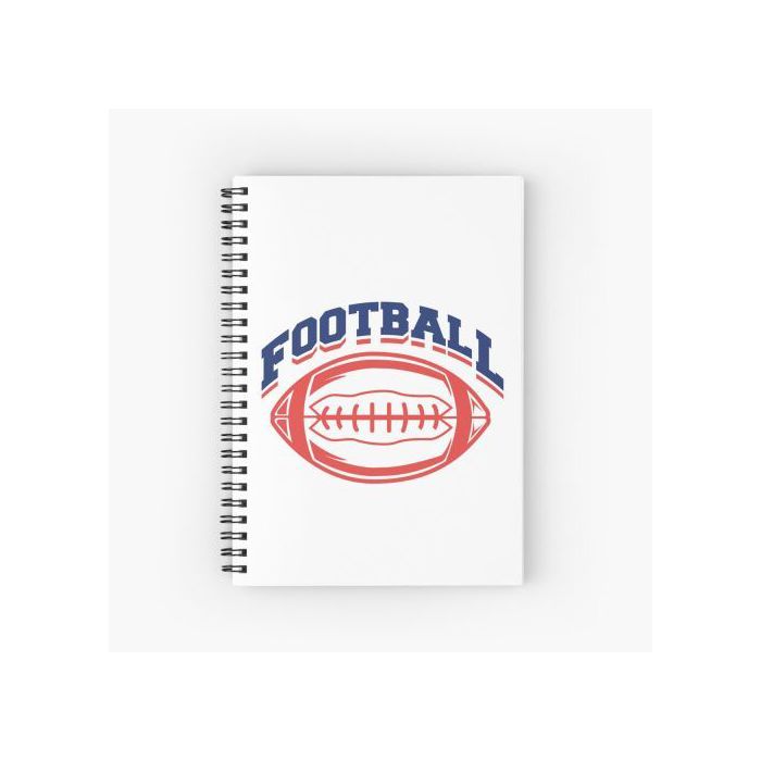 Cahier à spirale Football américain