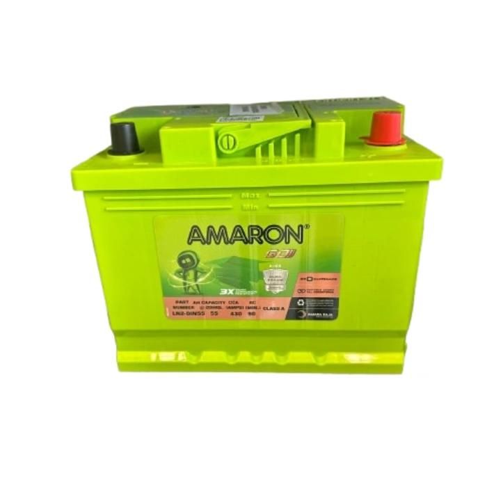 AMARON Batterie de VOITURE 12V 55Ah 430A