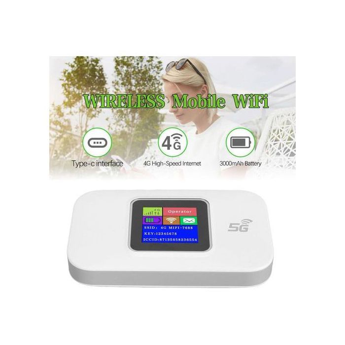 VR-7018 4G MOBILE POCKET WIFI WITH LCD
