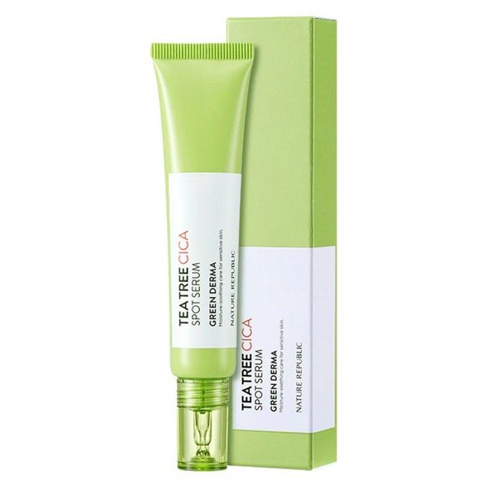 Nature Republic - Green Derma Tea Tree Cica Spot Serum