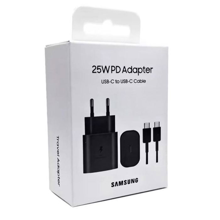 Samsung Chargeur ultra rapide 25W S21/S22/S23/S24 Ultra Plus