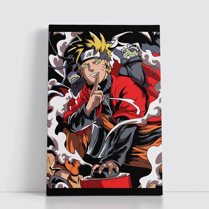 Tableau decoratif sur Toile 25x40 cm Anime attack on titan - one piece - Naruto - death note - Jujutsu Kaisen - Spy x Family 851