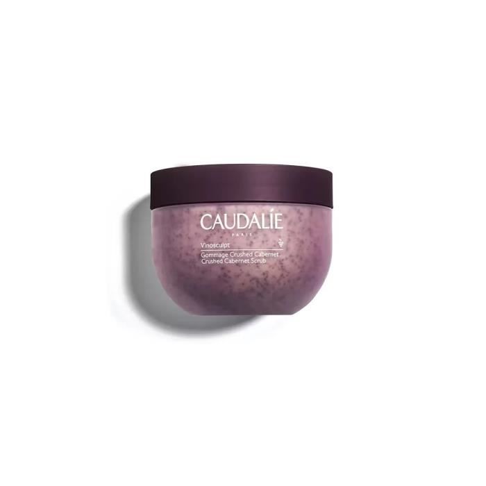 Gommage Crushed Cabernet - CAUDALIE - 250ml - 100% Ingrédients Naturels - Peau Douce - Soin Corps