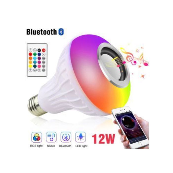Ampoule Décorative Bluetooth avec Haut-Parleur Intégré et Télécommande