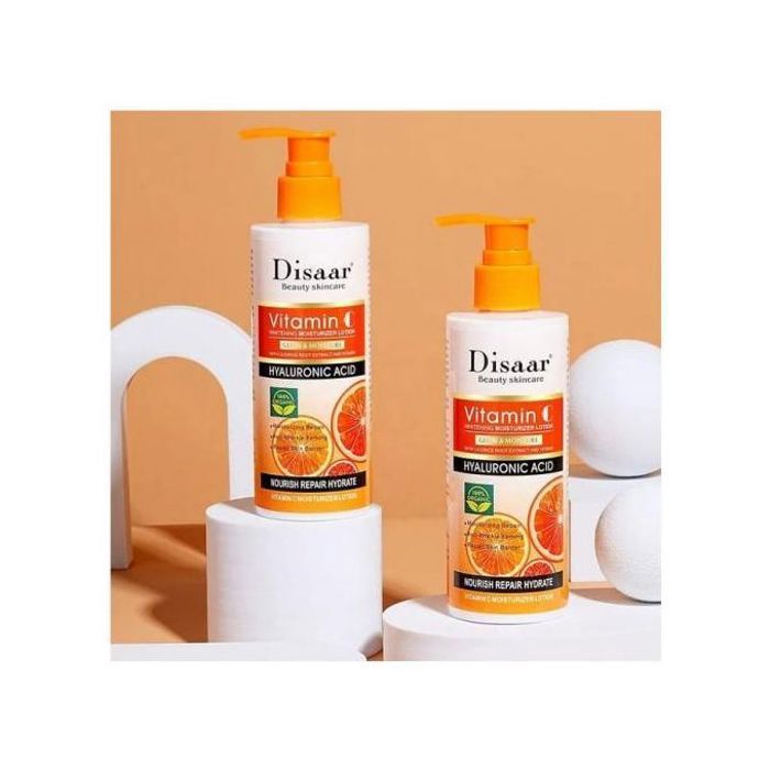 Lotion pour le corps - Non gras - Vitamine C - 300ML - Anti-rides - Tous types de peau