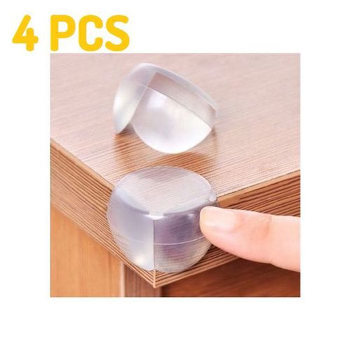 Protection des coins de table en silicone pour enfant - 4 coins