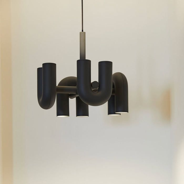 Suspension Contemporaine U - Luminaire Design et Orientable