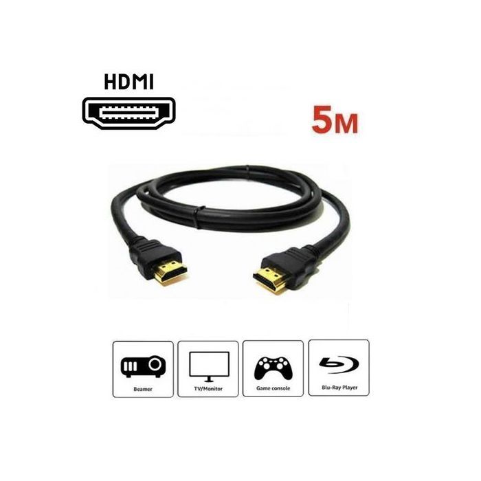Intercable Cable HDMI 5m Full HD haute qualité