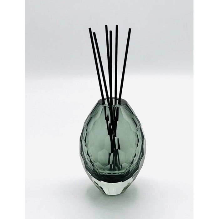 Diffuseur de parfum - Apportez une touche d'élégance - Noir et gris - En cristal - Design moderne - Pour adultes