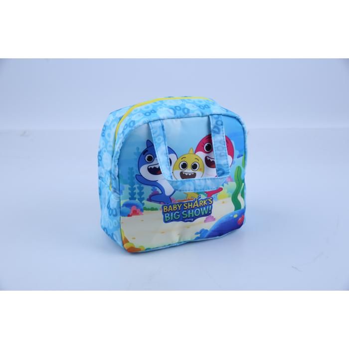 Sac goûter carré - GENERIC - Satin - Bleu - Fille - Motif sous licence