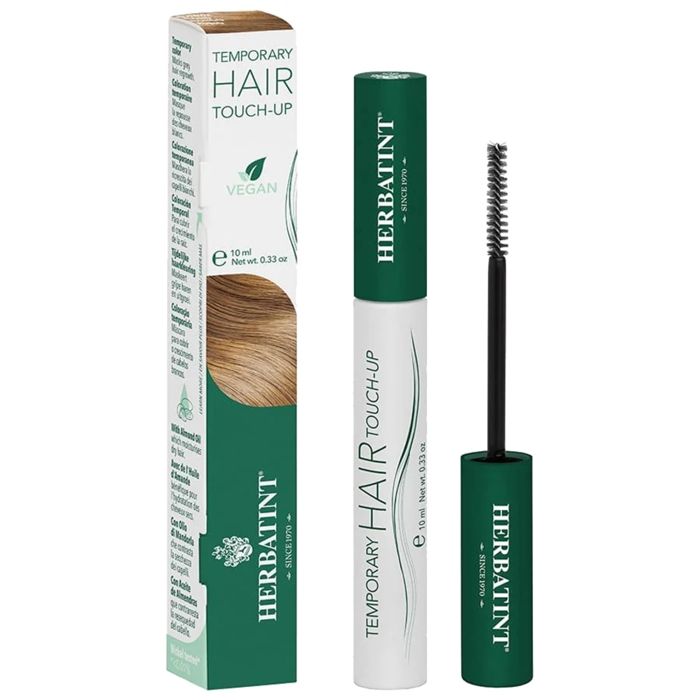 Mascara - HERBATINT - Blond - Application Facile - Tous Types de Cheveux - Masque Cheveux Blancs