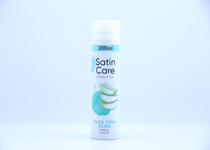Gel à Raser - Gillette - Satin - Hypoallergénique - Pour Femmes - Légèrement Parfumé