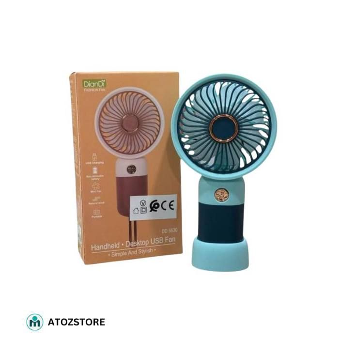 Portable Mini ventilateurs de poche extérieurs USB charge Rechargeable main tenant ventilateur, couleur aléatoir
