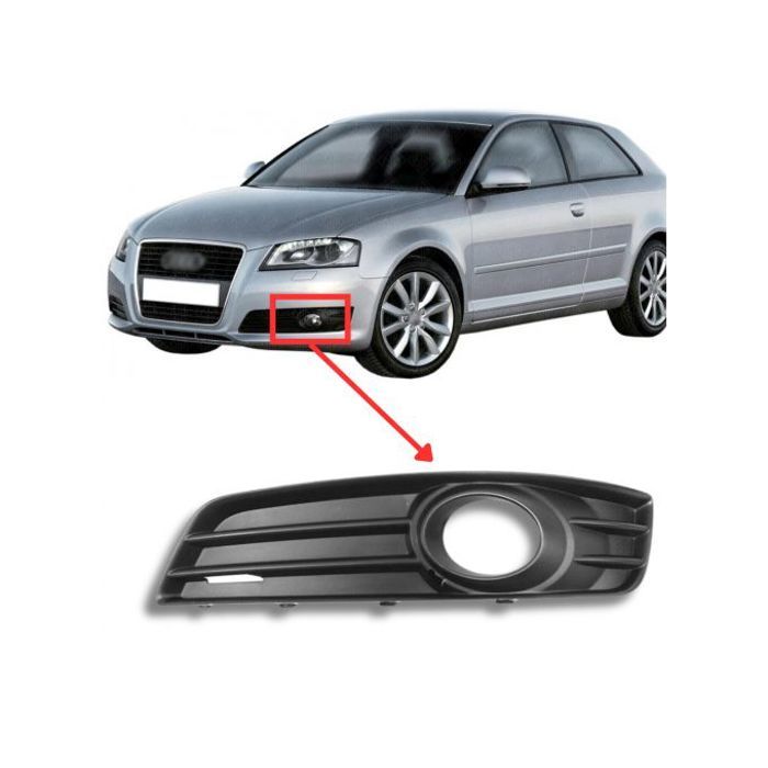Cache Phare secour Gauche pour Audi A3 Sportback (8PA)