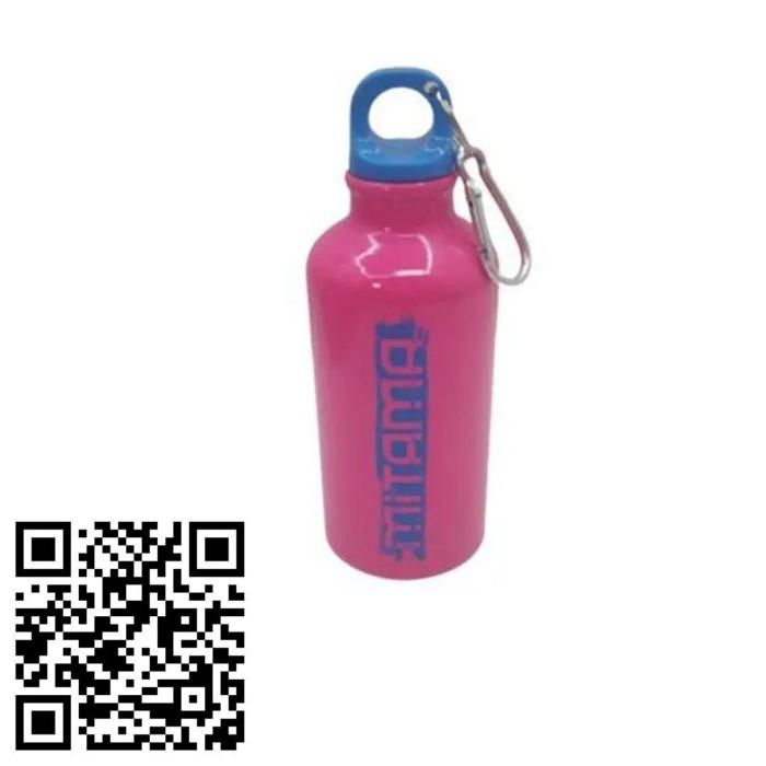 Bouteille aluminium design élégant pour boissons réutilisable