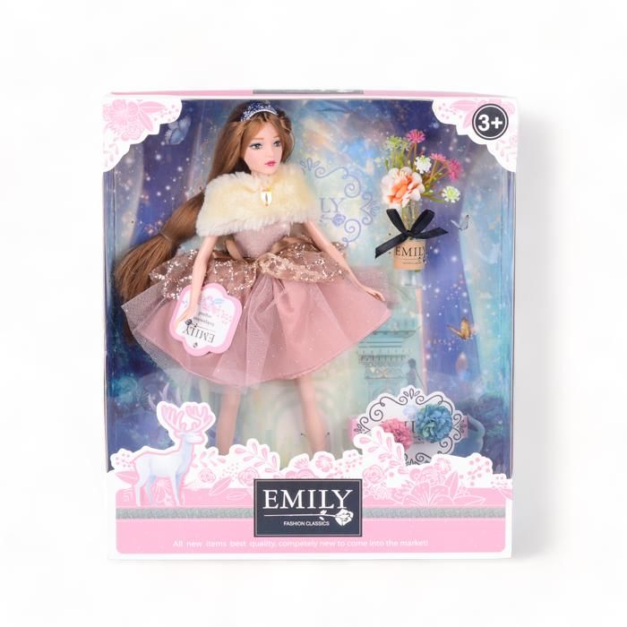 POUPEE EMILY AVEC ACCESSOIRESQJ087A