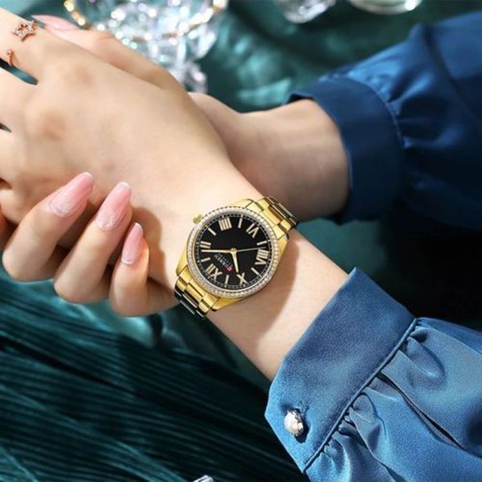 Istro REN-Montre à Quartz étanche Pour Femme Acier Inoxydable Horloge Légère