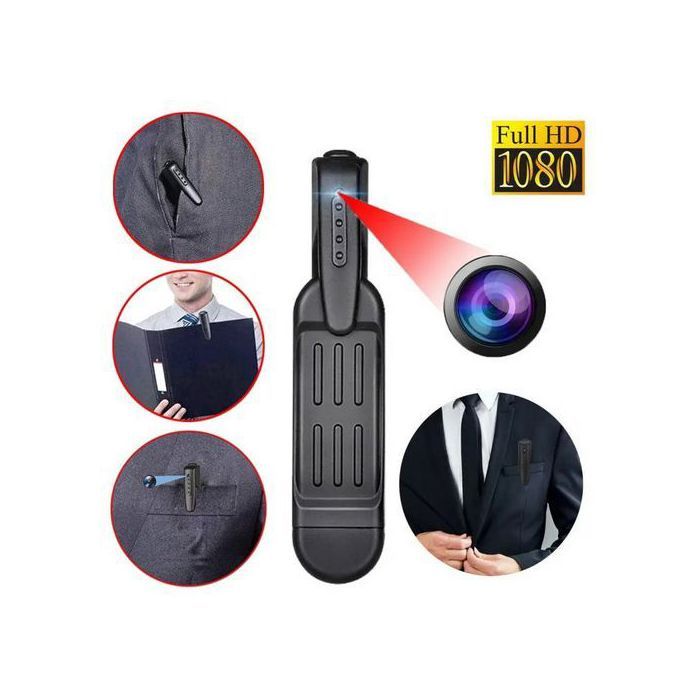 Caméra Full HD 1080p Dissimulée dans un Stylo avec Microphone